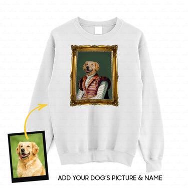 Personalized Dog Gift Idea - Royal Dog's Portrait 39 For Dog Lovers - Standard Crew Neck Sweatshirt